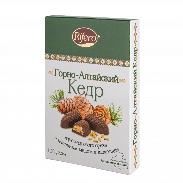 №1 Риф и ко Конфеты "Горно-Алтайский кедр" 100г  в Гусь-Хрустальном