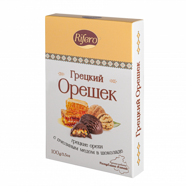 №1 Риф и ко Конфеты "Грецкий орешек" 100г   в Гусь-Хрустальном