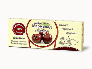 №2 Мармелад натуральный "Вишня" 140г в Гусь-Хрустальном