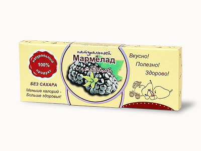  Мармелад натуральный "Ежевика" 140г в Гусь-Хрустальном