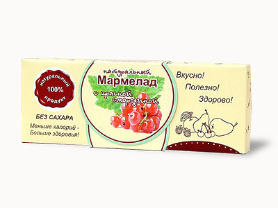 №2 Мармелад натуральный "Красная смородина" 140г в Гусь-Хрустальном